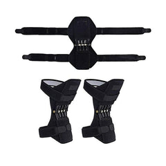 Adjustable Knee Support Brace with Dual Spring Stabilizers
