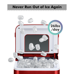 26lb Ice Maker with Scoop