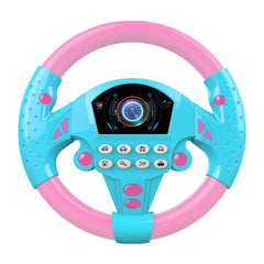 Interactive Kids Steering Wheel Toy – Music, Lights & Real Driving Experience