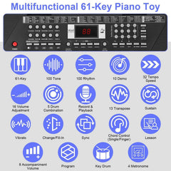 61 Keys Digital Music Keyboard Electronic Piano