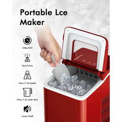 26lb Ice Maker with Scoop