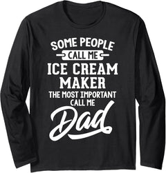 Old School Fathers Day Ice Cream Maker Dad Tank Top 80s Retro Urban