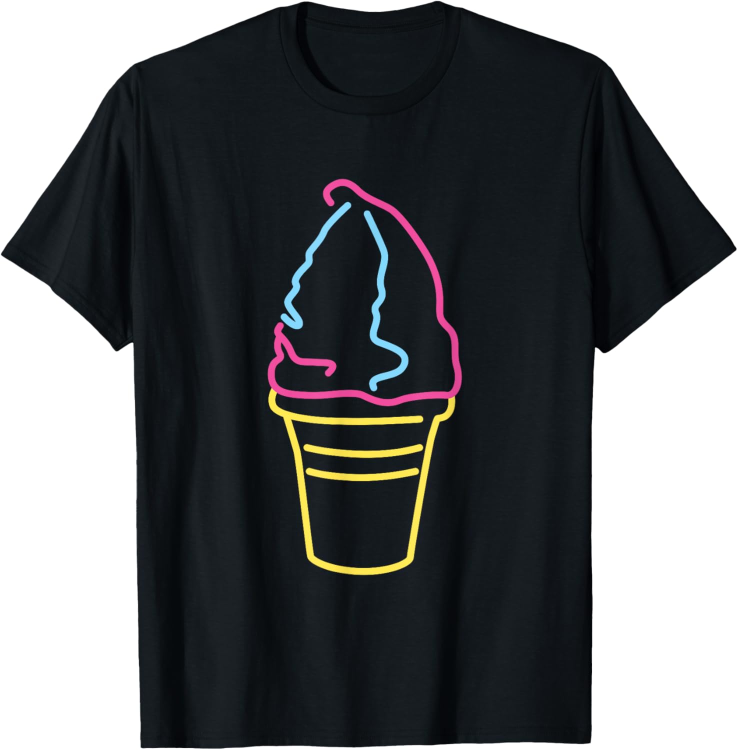 Old School Ice Cream Drawing Ice Cream Maker Sweatshirt Y2K Retro Bold