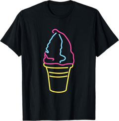Old School Ice Cream Drawing Ice Cream Maker Sweatshirt Y2K Retro Bold