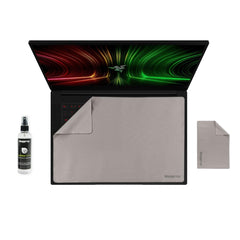 14" Laptop Screen Protector Keyboard Cover Microfiber & Cleaning Kit UnderWare Pac