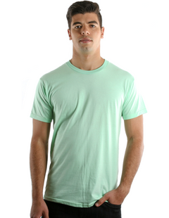 Retro Ring-Spun Crew Neck T-Shirt 2100
